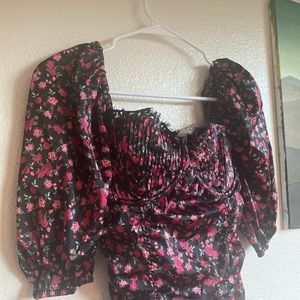 For love and lemons rose dress size small